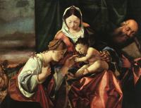 Lotto, Lorenzo - The Mystic Marriage of St Catherine